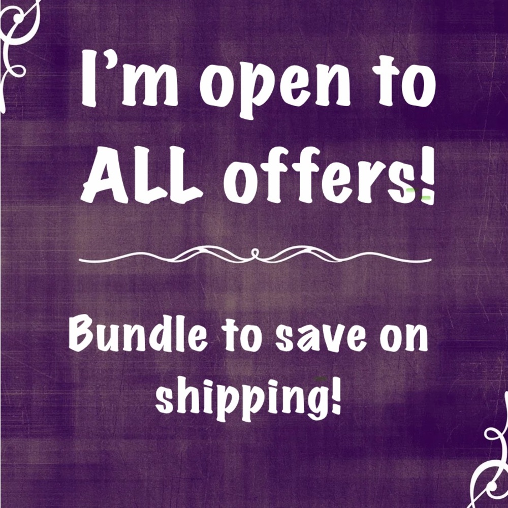 ALL Offers Welcome! Bundle to save!